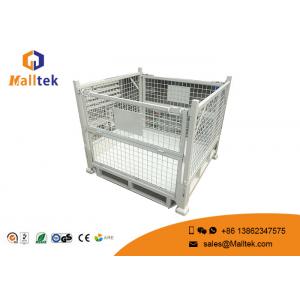 Warehouse Stackable Pallet Cages Heavy Duty Roll Collapsible Cage Pallet