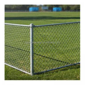 China 8ft Tall Farm Fence Galvanized 8 Gauge Fabric Chain Link Fence for Easy Installation supplier