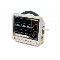 China ISO White LED Vital Signs Patient Monitor ECG Spo2 RESP Hospital Vitals Machine on sale