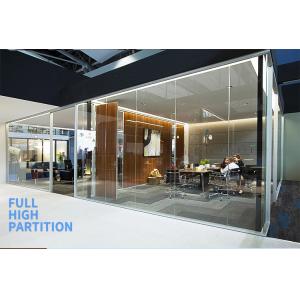 China Glass Divider Screen Movable Partition Walls For Multi - Function Room supplier