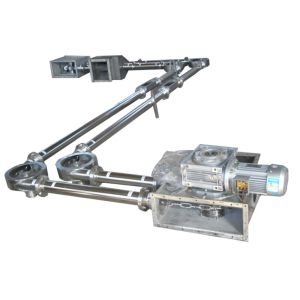 China Transporteur à chaîne de tubes personnalisé pour la manutention des matières en poudre Transporteur à chaîne de traction tubulaire Transporteur tubulaire pour la manutention des poudres et des granulés dans les usines industrielles wholesale