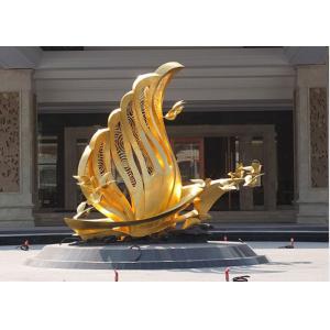 Contemporary Decoration Bronze Bird Sculpture / Statue With 250cm Height