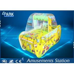 China Kids Play Bee Battle Lottery Ball Arcade Racing Game Machine Yellow supplier
