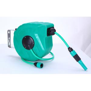 Auto rewind 15M Plastic Retractable Water Hose Reel for house hold