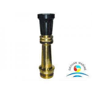 China Lead Brass Fire Fighting Tools Spray Jet Fire Hose Nozzles CCS supplier