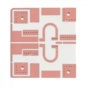 Hybrid Laminate High Frequency PCB With Electrolytic Gold 4 Layer Board