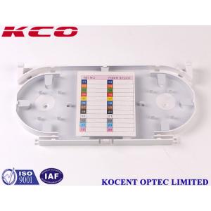 6 12 24 Cores Fiber Optic Splice Tray ABS FTTH Accessories KCO - FOST - C
