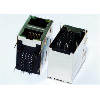 China 0879-2C1R-54 Double RJ45 MagJacks 1x2 100/1000Base-T Integrated Transformer on sale
