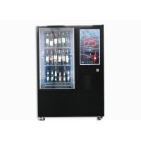 China Wine Glass Bottle Vending Machine With Elevator System , Juice Beer Vending Kiosk on sale