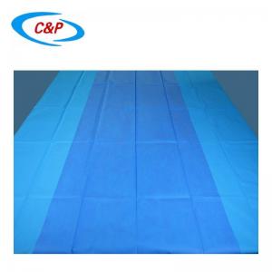 Blue Reinforced Surgical Sterile Medical Equipment Covers Drapes For Back Table