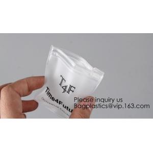 Small Slider Zipper Closure Bags, Outerwear Collection Bags, Zipper bags, Zip lock closure bags, Zip pack, pack bags