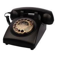 China Black Corded Landline Phone Vintage Wall Phone With Recording Function on sale