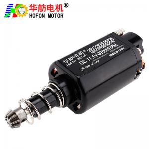 Hofon HF460WA-11370L Long shaft 11.1V 37000RPM DC Carbon brush Motor for AEG Water Bomb Toy Gun