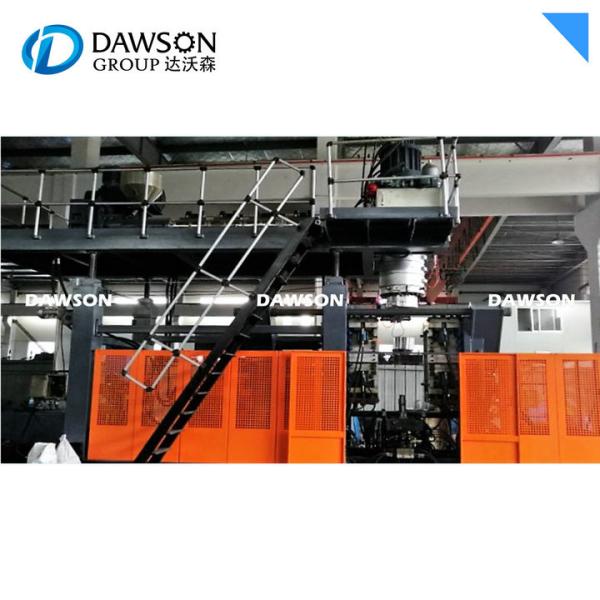 Máquina automática llena del moldeo por insuflación de aire comprimido de la protuberancia del acumulador del bloque de camino