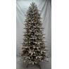 China 7.5FT Christmas Artificial Decorative Trees With White Downy Shawl wholesale