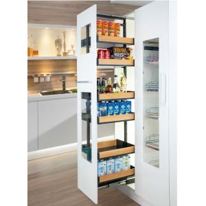China Tall Larder Pull - Out Cupboard Modern Kitchen Accessories For Modular Kitchen supplier