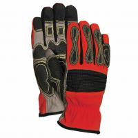 China Sythentic Leather Palm EN388 Fire Rescue Gloves / Cut Resistant Work Gloves on sale