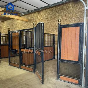 China Heavy Duty Steel Horse Stall Panels 1/4 Inch Easy Assembly 4 Set supplier