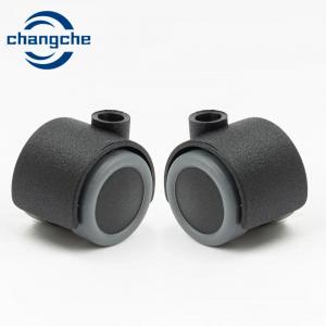 Black Office Chair Rollers 31mm Diameter at Office