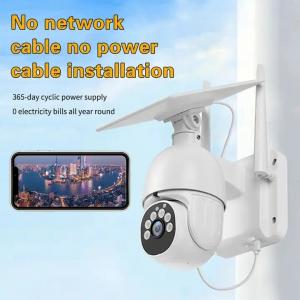 China TF Card 4G Camera Solar Powered , Wireless Outdoor Security Cameras With Solar Panels supplier