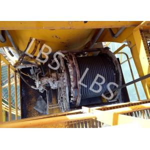 Offshore Marine Platform Wire Rope Marine Drum Winch Long Service Life