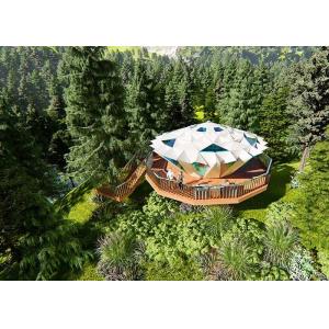 China Light Steel Frame Movable Eps Prefab Geodesic Dome House Dome Bungalow Kits supplier