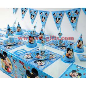 Disney Mickey Mouse Theme baby shower Kids Birthday Party Decoration Set Party Supplies Birthday Pack cupcake stand