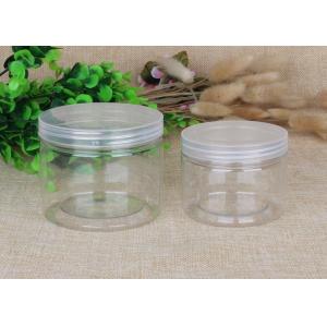 China 500ml Plastic Mason Jar PP Lid Plastic Storage Tubes Round Hot Stamping supplier