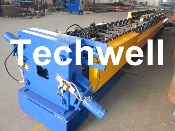 PLC Frequency Control System Rainspout Roll Forming Machine for Rainwater