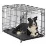 5.5kgs Heavy Duty Collapsible 24'' Heavy Metal Dog Crate