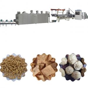 China Automatic Textured Vegetable Soy Protein Munt Machine Stainless Steel supplier