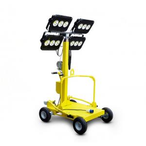 China Super Power High Mast LED Portable Mobile Light Tower 30000 Hour Working Lifetime supplier