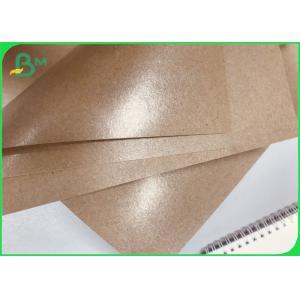 China Poly Coated Natural Kraft Paper Rolls 1 Side 50gsm For Food Wrapping supplier