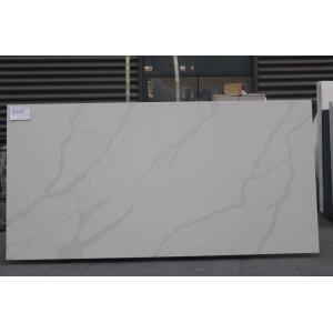 China Snow White Quartz Stone, White Artificial Quartz, White Quartz Kitchen Countertops supplier