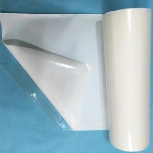 China Transparent 0.05mm TPU Hot Melt Adhesive Film Logo Bonding supplier