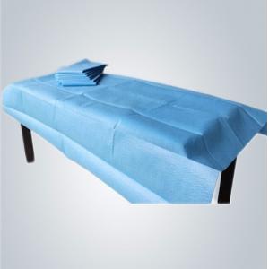 China Medical Disposable Non Woven Bed Cover Full Bed Cover Elastic Underpad supplier