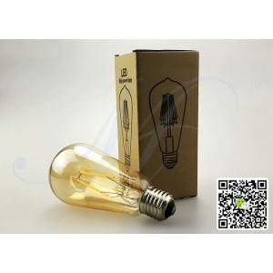 CE RoHS FCC SAA Approved High Quality ST64 Edison LED Bulb E26 E27 B22 4W AC220-240V Shop Light Warm White Cold White