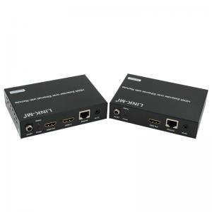 China 120M AV HDMI Over IP POE  Extender Suppport POE RS232 Video HDMI Extender supplier