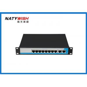 Lightweight Portable 8 Port Ethernet Switch 25.1*16.1*3.7cm For CCTV Security Camera