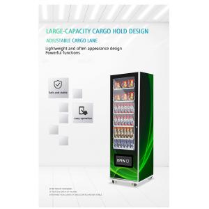 Automatic cold drink healthy food combined vending machine snacks, drinks and sandwiches vending machine