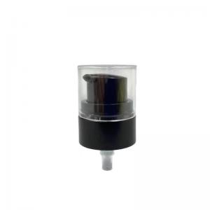 Black Lotion Cream Dispenser Pump 24/400 AS Cap SS316 Spring Outside 0.25ML/T