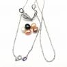China Amazing christmas day pearl jewelry -DIY 5 pearls jewelry kit-wish pearl gift set wholesale
