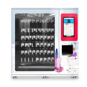 Máquina expendedora de los cosméticos del esmalte de uñas con la ranura de X-Y Axis Elevator Adjustable