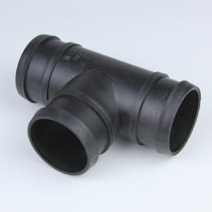 China Industrial Plastic Pipe Tee Fittings Corrosion Resistant Diameter 25mm supplier