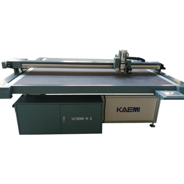 China Single Ply CNC Digital Fabric Textile Cutting Machine with Round Knife Vibration Cutter wholesale