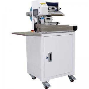 60 KG USB Cable Power Cord Wire Optical Fiber and Pipe Labeling Machine Folded Label Applicator for Labeling