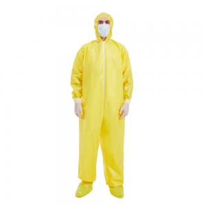 China TUV Non Woven Protective Clothing , OEM Lightweight Disposable Coveralls supplier