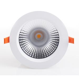 China 12W - la MAZORCA LED del poder más elevado del negro 18W abajo enciende el ángulo de haz 60 Dimmable para los hoteles supplier