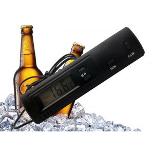 China Time Display Cold Chain Refrigerator Freezer Thermometer With Indoor Outdoor Sensors supplier