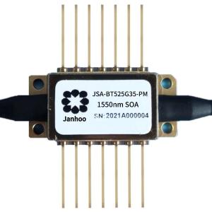 China Janhoo 1550nm G35 Polarización manteniendo SOA Mariposa SOA Semiconductor Amplificador óptico supplier